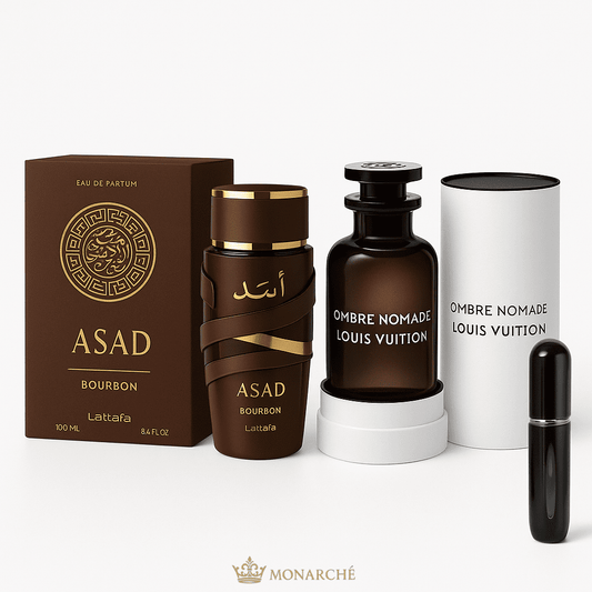 Ombre nomade+asad bourbon+perfumero + EBOOK GRATIS