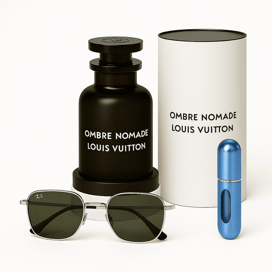 Ombre nomade+gafas ray ban piloto+perfumero+EBOOK GRATIS