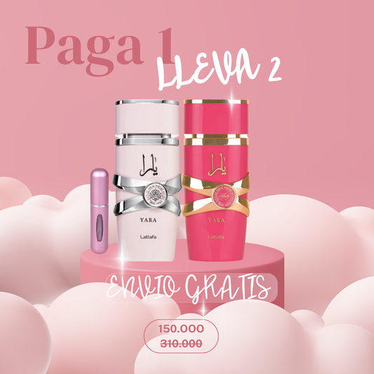 KIT YARA+YARA CANDY+PERFUMERO